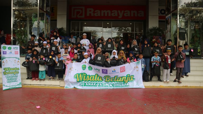 Keceriaan Menyambut Lebaran: 50 Anak Yatim & Dhuafa Pilih Baju Impian di Wisata Belanja