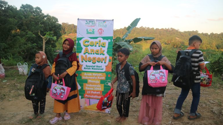 Ceria Anak Negeri di Desa Berambai Tenggarong Seberang: Tawa, Cita-Cita, dan Harapan Spesial Hari Anak Nasional 2025