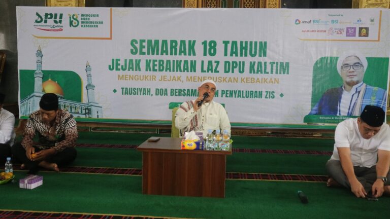 Semarak 18 Tahun Jejak Kebaikan LAZ DPU Kaltim