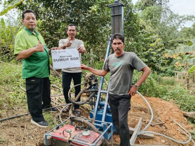 Warga Dusun Tani Maju Kini Nikmati Air Bersih dari Sumur Bor Baru