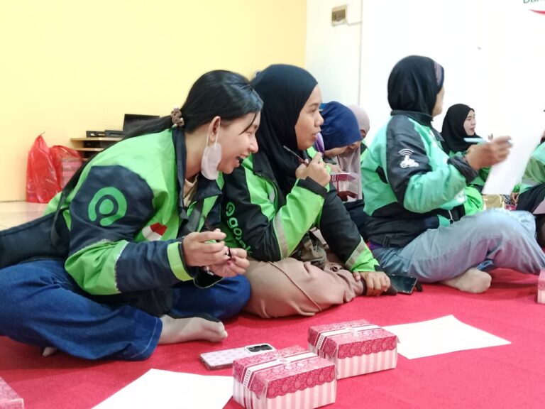 Pembinaan Ladies Ojol Bersama LAZ DPU Kaltim