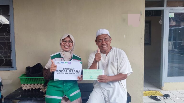 Semangat Tak Pernah Pudar: Dukungan Modal Budidaya Lele untuk Bapak Teja