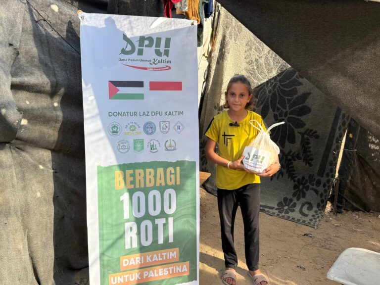 Berbagi 1.000 Roti Untuk Gaza dari Kaltim