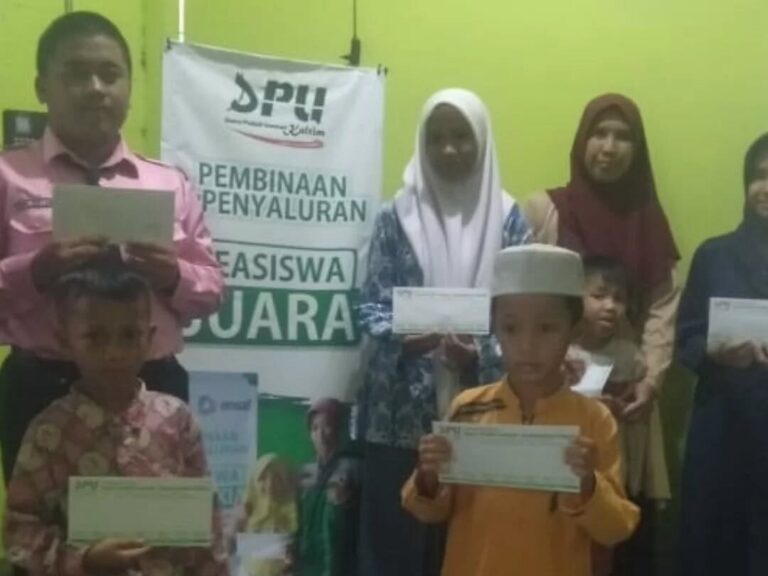 [Kukar] Penyaluran Beasiswa Juara LAZ DPU Kukar: Menguatkan Harapan dan Cita-Cita