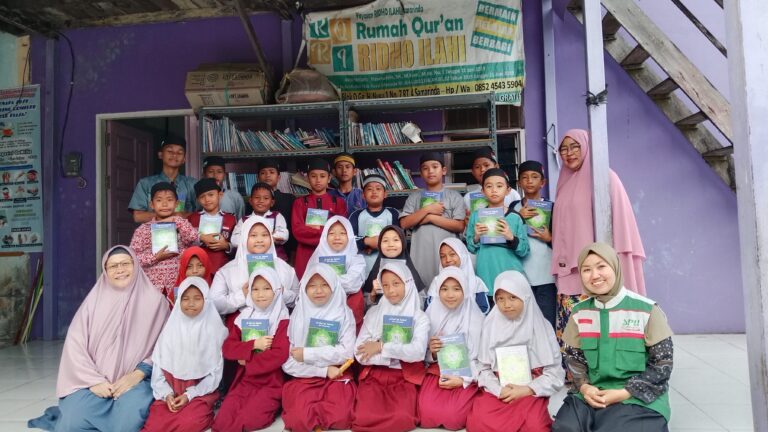 Dari Iqro ke Al-Qur’an, Semangat Santri Rumah Quran Ridho Ilahi Terus Menguat