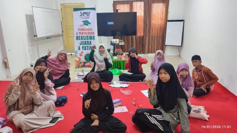 Wajah-Wajah Penuh Semangat Warnai Pembinaan 50 Anak Beasiswa Juara dan Yatim