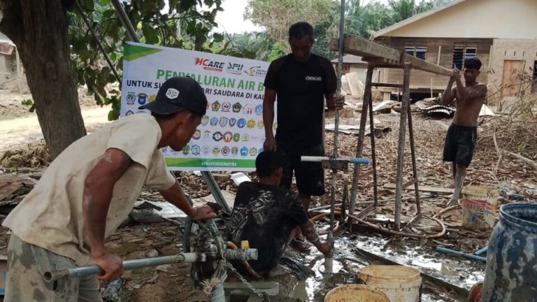 Akhirnya Mengalir: Sumur Bor Hadir untuk Warga Kampung Serba