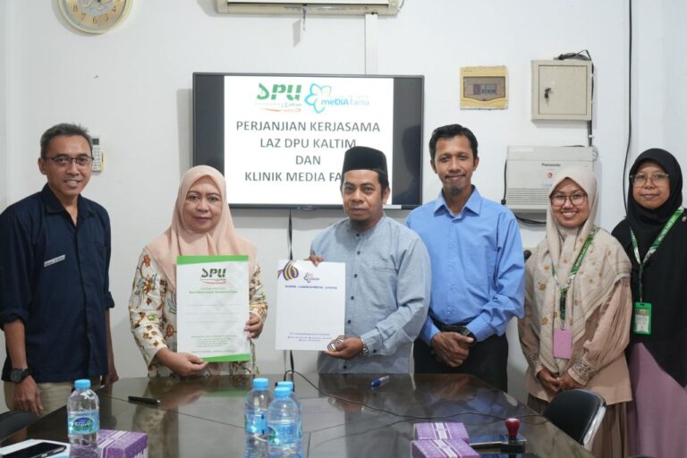 LAZ DPU Kaltim dan Klinik Media Farma Perkuat Layanan Kesehatan untuk Lansia Dhuafa