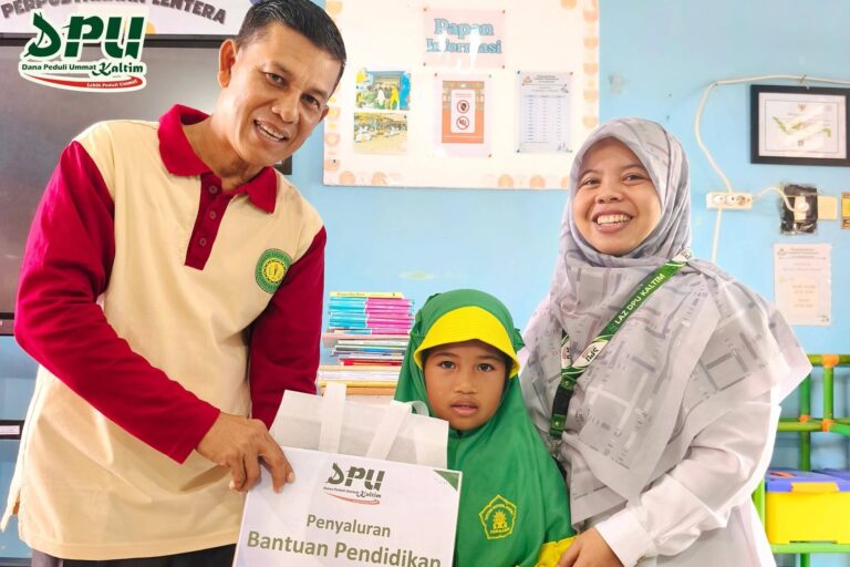 [PPU] tebar semangat belajar, salurkan paket pendidikan untuk siswa sD negeri 021
