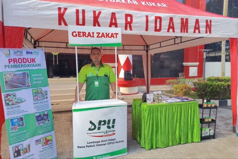 [Kukar] LAZ DPU Kaltim Ramaikan Expo UMKM Musrenbang TJSL & PKBL 2026