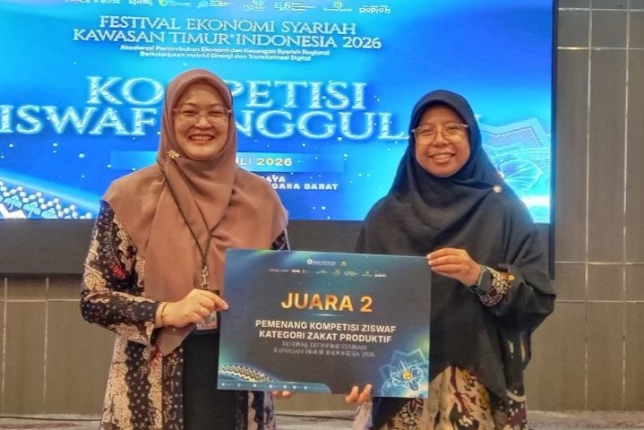 Program Zakat Produktif LAZ DPU Kaltim Raih Juara 2 di Fesyar KTI 2026